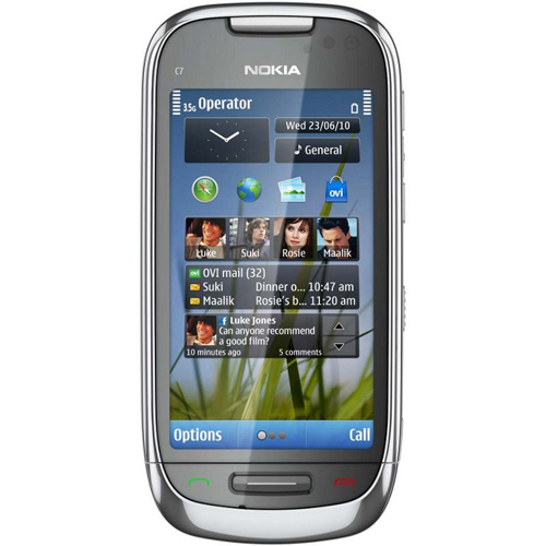 fotky telefonu Nokia C7