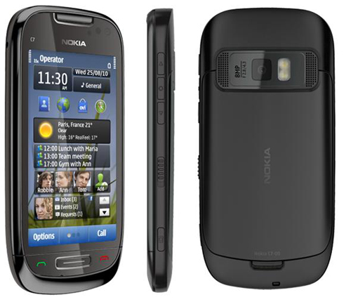 fotky telefonu Nokia C7